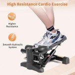 LeikeFitness Mini Stair Stepper with Digital Monitor