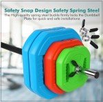 Adjustable Barbell Weights Set for Home Fitness