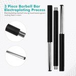 Adjustable Barbell Weights Set for Home Fitness