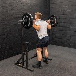 Adjustable Heavy Duty Squat and Bench Press Rack