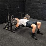 Adjustable Heavy Duty Squat and Bench Press Rack