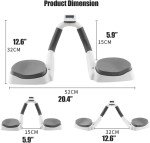 DRZHEAM Multifunctional Plank Trainer for Home Workouts