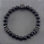 Lava Bead Yoga Bracelets for Men and Women