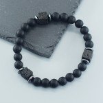 Lava Bead Yoga Bracelets for Men and Women