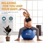 TRESKO® Anti-Burst Exercise Ball with Pump