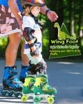 Dino Toddler Roller Skates with Light Up Wheels