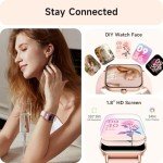 Women's Smartwatch with Fitness Tracking & Alexa