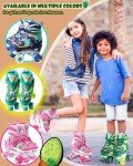 Dino Toddler Roller Skates with Light Up Wheels