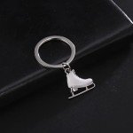 Teamer 3D Turquoise Ice Skate Keychain for Women