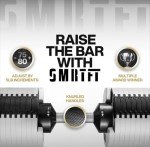 NUOBELL Adjustable Dumbbells | 5-50 lbs Set