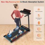 CITYSPORTS Folding Treadmill with Adjustable Speeds