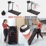 CITYSPORTS Folding Treadmill with Adjustable Speeds