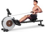 Compact Magnetic Rowing Machine with Adjustable Resistance