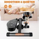 ONETWOFIT Mini Stepper with Resistance Bands
