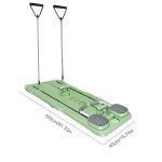 Foldable Pilates Reformer for Home Workouts