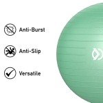 OXFIT Anti-Burst Yoga Ball with Pump - Mint Green