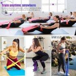COFOF 4-Level Resistance Bands with Carry Bag