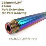 Colorful Adjustable 250mm Pole Extension for Dancing