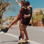 Adjustable Double Row Roller Skates for Adults