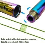 Colorful Adjustable 250mm Pole Extension for Dancing