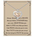 Ice Skating Necklace and Bracelet Gift Set