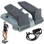 Leikefitness Home Stepper with Resistance Bands