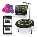 Boogie Bounce Rebounder Trampoline for Family Fitness