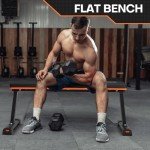 Panana Foldable Weight Bench for Home Workouts