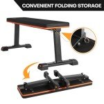 Panana Foldable Weight Bench for Home Workouts