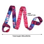 Adjustable Multicolor Yoga Mat Carry Strap