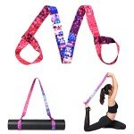 Adjustable Multicolor Yoga Mat Carry Strap