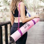 Adjustable Multicolor Yoga Mat Carry Strap