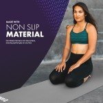 KAYMAN Non-Slip Yoga & Exercise Mat with Strap