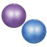 HQdeal 2-Pack 23cm Anti-Slip Pilates Balls