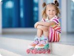 Adjustable 4-in-1 Inline Skates for Kids