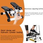 HLC Mini Stepper with Handlebar and Resistance Band