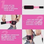Ankle Resistance Bands for Leg and Booty Workouts