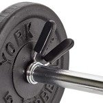 Standard 1-Inch Chrome Barbell with Collars - 5ft