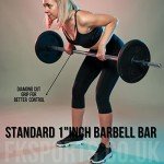 Standard 1-Inch Chrome Barbell with Collars - 5ft
