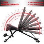 Adjustable Foldable Weight Bench for Full Body Workout