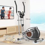 Neezee Ultra-Quiet Compact Elliptical Cross Trainer