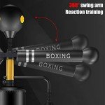 3-in-1 Boxing Speed Trainer with Dual Punching Balls