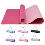 Thick Non-Slip Yoga Mat with Carrying Strap