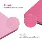 Thick Non-Slip Yoga Mat with Carrying Strap