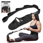 DMoose Foot and Calf Stretching Strap (Black)
