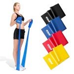 1.2m or 2m Resistance Bands for Pilates & Stretching