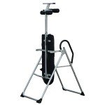 HOMCOM Adjustable Inversion Table - Silver & Black