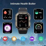 Blackview Smart Watch with Fitness Tracker & Calls