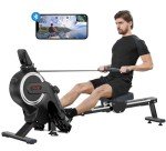 Dripex Adjustable Rowing Machine with Bluetooth Monitor