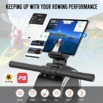 Dripex Adjustable Rowing Machine with Bluetooth Monitor